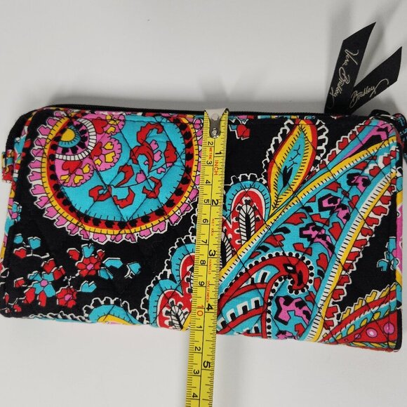 Vera Bradley Parisian Paisly and Floral Wristlet Wallet - Picture 8 of 8
